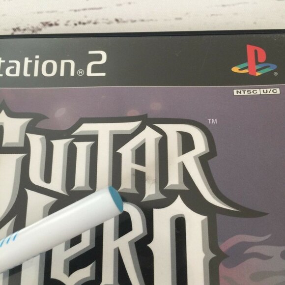 Guitar Hero Encore Rock The 80s Sony PlayStation 2 PS2 Video Game Tested Works - Picture 2 of 10